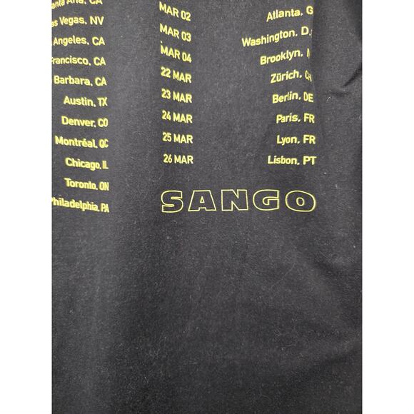 Sango Shirt In The Comfort OF Tour 2017 Tour Merch Black M Hip Hop Music Tee - Picture 3 of 10